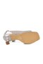 Silver Satin High Heeled Women's Evening Dress Shoes 655500 Z - 5
