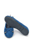 Suede Knitted Bow Detail Comfortable Women's Ballet Flats - 4
