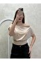 Women's Sandy Fabric Lace Detailed Blouse 208 - 5
