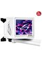 مروحة معالج ROG RYUJIN III 360 EXTREME WHITE ARGB مقاس 360 مم، مبردة بالسائل، لمعالج AM5-1851p، باللون الأبيض - 6