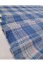 Blue Mint Pomegranate Flower Plaid Knitted Fabric Jacquard Flowy Stretchy Blouse Fabric & Dress Fabric 150X195Cm - 4