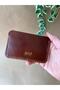 (We Write the Name) Two-Compartment Card Holder - Genuine Leather Handmade - 3