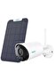 2K 3MP Battery/Solar Powered Security Camera,Argus Eco+Solar Panel