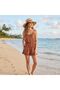 Women’s Off Shoulder Floral Dress – Ruffle Neckline A-Line Knee Length Sundress – Medium - 3