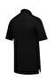 Men's Shirt Collar Egyptian Cotton Short Sleeve Buttoned Kagi Black T-Shirt Classic Pattern - 5310 - 6