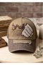 Embroidered Washable Vintage Model Adjustable Unisex Colorful Hat