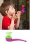1Pc Saxophone Ball Blowing Game Party Favor Educational Balance Skill Stress Relief Toy Popit Pipette Breath Ball Bounce Lift Game - 6