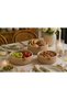 Set of 3 Cotton Knitted Decorative Baskets Jute Color Round Organizer Basket - 8