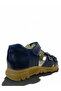 1413 Orthopedic 100% Genuine Leather Boys' Navy Blue Corset Sandals - 5