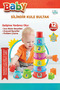 Educational Cylinder Tower Bultak 12 Piece Shape Matching Game 12+ Months - 2