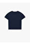 Cotton Crew Neck Short Sleeve Printed T-Shirt - 2