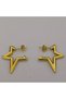 Stainless Steel Antiallergic Gold Color Earrings, Suitable for Daily Use and Combinations - 4