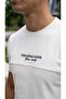 Text Printed Crew Neck 2 Thread 100% Cotton Basic T-Shirt - 2