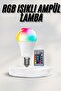 مصباح LED ذكي RGB مع جهاز تحكم عن بعد RK لتغيير الألوان