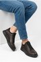 Men's Brown Genuine Leather Orthopedic Sole Seasonal Casual Shoes - 2