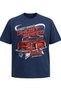 Plus Size Printed Single Jersey Crew Neck T-Shirt Speed