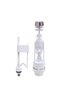Toilet Tank Inner Set Push-Down System Adjustable Float Water Drain Mechanism - 3