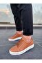 Akb-Dx2 Tan Genuine Leather Casual Men's Shoes