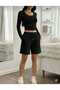 2 Pieces Black-Grey-Shorts Comfortable Fit Anti-Sweat - 2