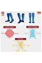 Cryo Silver + Towel Sole Long Silver Thread Socks — Blue/White (Men's) - 3
