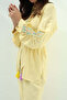 Yellow Linen Casual Wear - 4