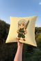 Demon Slayer Uzui Game Anime Themed Throw Pillow Cover – 43X43 Decorative Pillowcase Double-Sided Printing