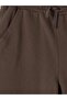 Elastic Waist Boys' Pique Shorts (S6) - 3