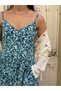 Design Victorian Countryside Dress Women's Turquoise - 8