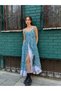 Design Victorian Countryside Dress Women's Turquoise - 7