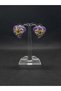 Heart Figured Love Themed Purple Enamel White Stone Women's Steel Titanium Earrings Summer Stylish Style New Gift Jewelry Accessory - 2