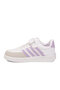 White Lilac Velcro Girls' Sports Shoes - 4