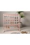 Stylish Modern Earring Stand, Pink Jewelry Organizer, Jewelry Stand, Earring Hanger, 3-Compartment Organizer