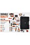 46PCS Profesional Tool Kit With Box Complete Repair Kit with Hacksaw Blade | Ratchet, Sockets, Wrenches, Screwdrivers, Pliers, Hammer, Measuring Tape, Light - 4