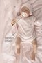 Natural Modal Cotton Newborn Double-Breasted Bodysuit Long Sleeve Snap Fastener Kimono Body L Farmyard - 8