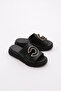 26025608Y Women's Leather Slippers - 2