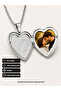 Silver Color Patterned Women's Memory Necklace 316L Stainless Steel Gift