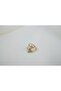 Kkr040 Triangular Zircon Stone Gold Sparkle Earrings