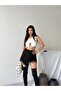 Women's Lace Detailed Shorts Skirt - 2