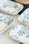 Nazen 4 Piece Porcelain Breakfast Presentation Snack Bowl Set - 7