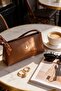 Women's Brown Shawl Detailed Stylish Hand and Shoulder Bag Daily Use Bag - 5