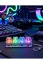 Mechanical Keyboard Keychain Lighted Stress Relief Click Key Toy Colorful Fidget