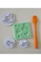 Set Forme biscuiți si pensula silicon - 2
