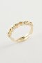 ILKESHOP Yıldız (10138) خاتم مرصع بالأحجار - أصفر