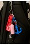 Pink Diving Themed 3D Printed Keychain Set – Flippers, Anchor, and Scuba Tube Char - 2