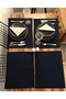 X Pinterest Series Navy Blue American Service Set of 2 - 2