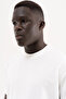 Men's Stylish Basic Oversize Modal T-Shirt Ecru - 4