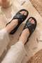 Lilie Imported Special Series Orthopedic Women's Sandals Black