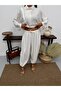 Women's Button Detailed Relaxed Fit Two-Piece Set - 6