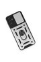 Ilkeshop New Galaxy M14 5g Case Pars Silicone with Lens Ring (185545) - Silver - 4