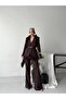Women's Blazer Jacket Pants Set Lace Detailed Stylish Two Piece Set - 7